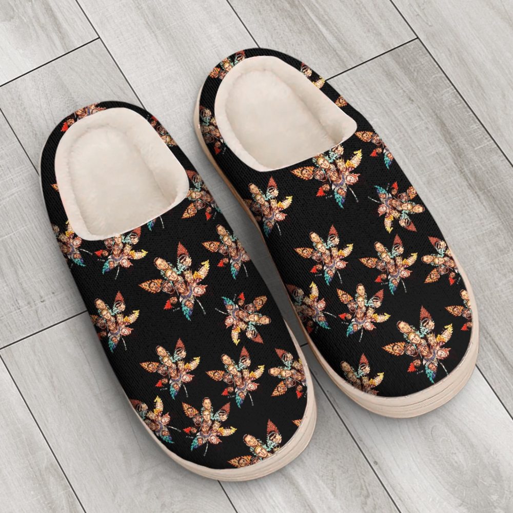Rap Hip-hop 90s Gangstar Flower Slipper