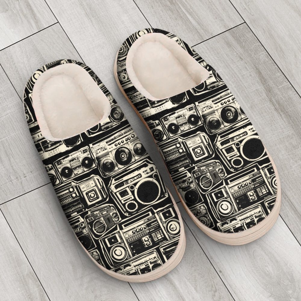 Rap Hip-hop 90s Cassette Slipper