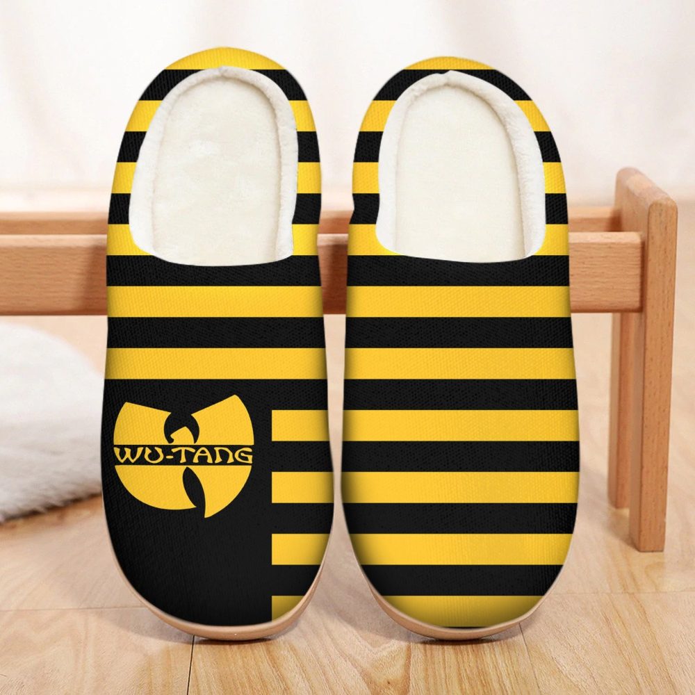 Wu-tang Logo Horizontal Stripes Slipper
