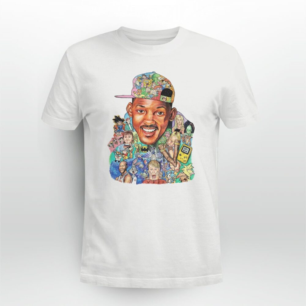 90s Animated Television Series The Fresh Prince Of Bel-Air Tshirt