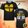 Custom Name Logo Wutang & Nas N.Y State Of Mind Tour 2023 The Saga Continues Worldwide Unisex T-shirt 3 Custom Name Logo Wutang Nas NY State Of Mind Tour 2023 The Saga Continues Worldwide Unisex T shirt
