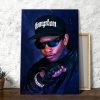 Eazy E Hiphop 90s Artwork Canvas