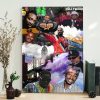 Hip Hop 90s Style Black Rapper 90s Canvas Poster 2 Hip Hop 90s Style Black Rapper 90s Canvas Poster