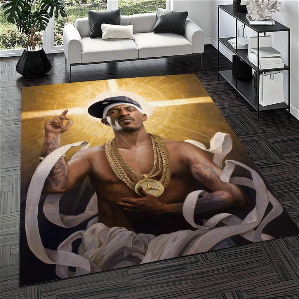Hip-hop 90s Legend Rakim Rug Carpet