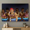 Kings of NY 80's Hip Hop Poster Canvas 3 Kings of NY 80s Hip Hop Poster Canvas