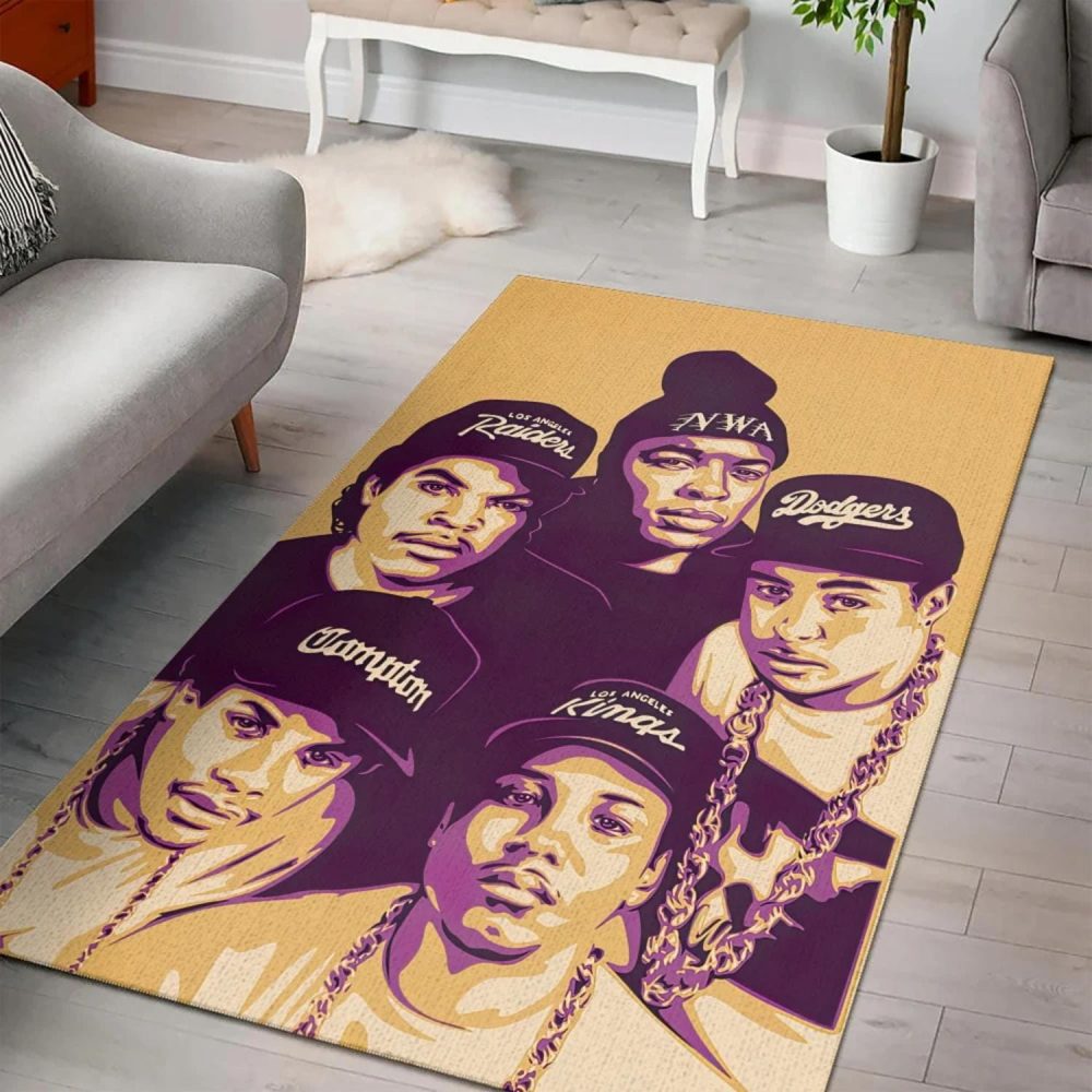 N.W.A Rapper Hip Hop 90s Carpet N.W.A Rapper Hip Hop 90s Carpet
