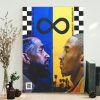 Nipsey Hussle and Kobe Bryant Music Sports Canvas