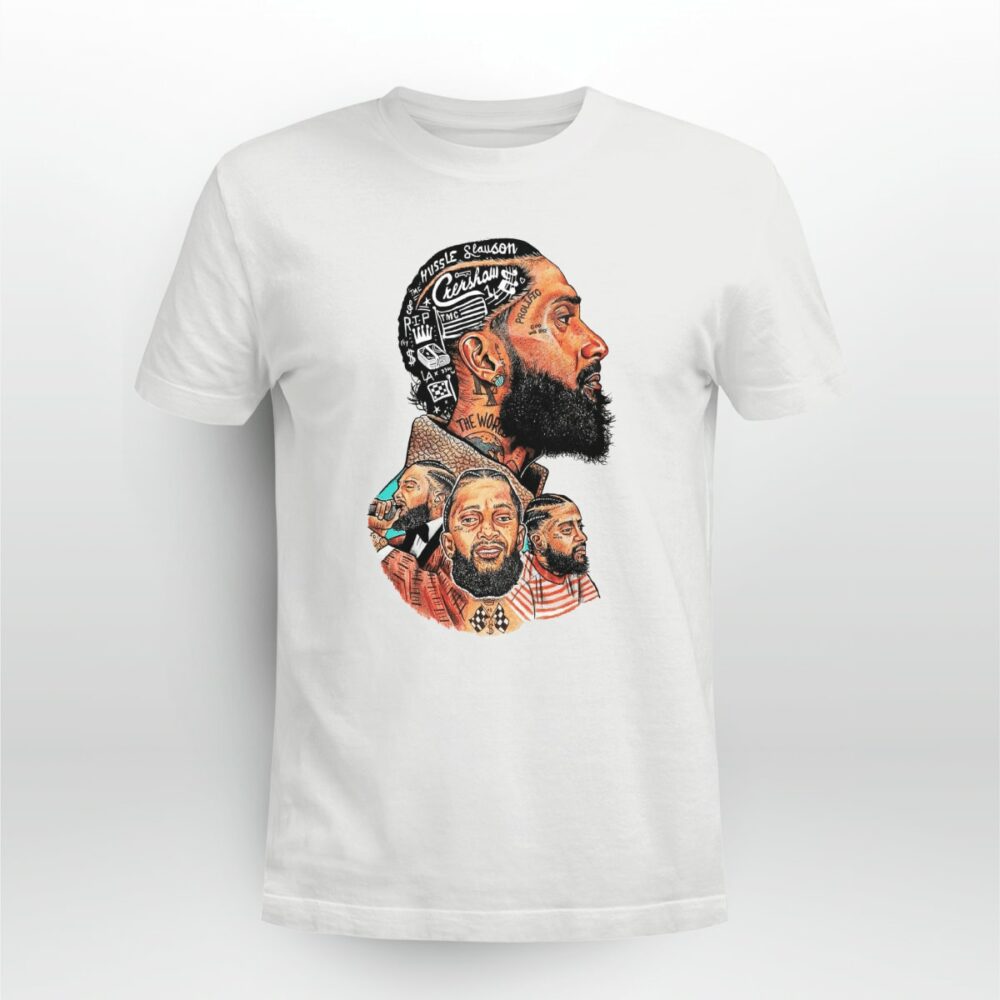 Nipsey Hussle Wallpaper Artwork Tshirt