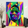 Notorious Big Biggie Pattern Graphics Poster Canvas 3 Notorious Big Biggie Pattern Graphics Poster Canvas