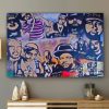 Old School Hip Hop Graffiti Poster Canvas 3 Old School Hip Hop Graffiti Poster Canvas