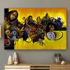 One Two Many Emcees All Hip-hop Legend Graffiti Poster Canvas 3 One Two Many Emcees All Hip hop Legend Graffiti Poster Canvas