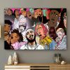 Rap Us Rappers Hip-Hop Music Area Poster Canvas 3 Rap Us Rappers Hip Hop Music Area Poster Canvas