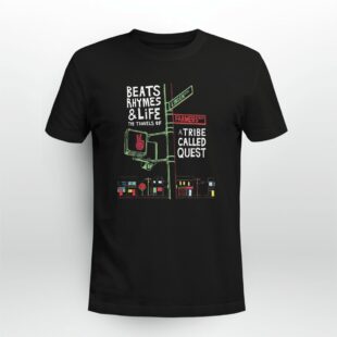 Rap Hiphop Beats, Rhymes & Life The Travels Of A Tribe Called Quest Tshirt
