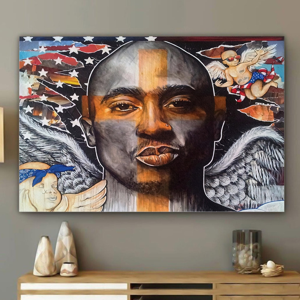 Respect 2Pac Fine Arts Hip-hop Poster Canvas