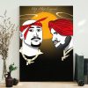 Sidhu Moose Wala and Tupac Shakur Hip Hop Legend Canvas 2 Sidhu Moose Wala and Tupac Shakur Hip Hop Legend Canvas