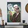 Snoop Dogg Is Smoking Hip Hop 90s Poster Canvas 3 Snoop Dogg Is Smoking Hip Hop 90s Poster Canvas