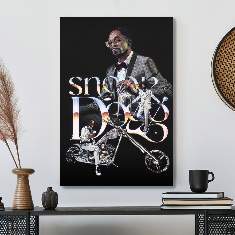 The Best Snoop Dogg Art Hip Hop 90s Canvas Painting