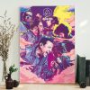 Top Scream All Members Linkin Park Band Poster Canvas 2 Top Scream All Members Linkin Park Band Poster Canvas