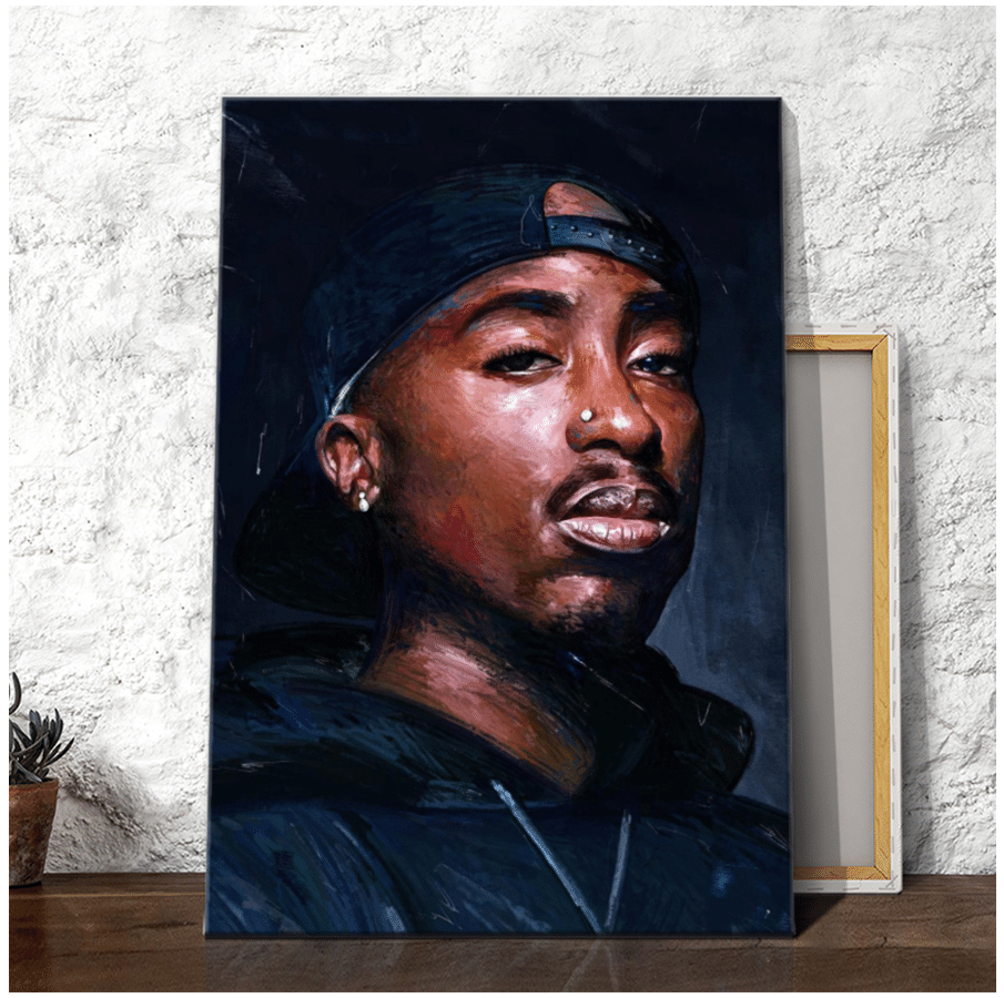Tupac Amaru Shakur Artwork Canvas