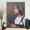 Tupac Praying Life Goes On Lyrics Background Poster Canvas 3 Tupac Praying Life Goes On Lyrics Background Poster Canvas