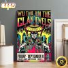 Wu - Tang Clan And Run The Jewels September 8th Tour 2023 Poster Canvas 2 Wu Tang Clan And Run The Jewels September 8th Tour 2023 Poster Canvas