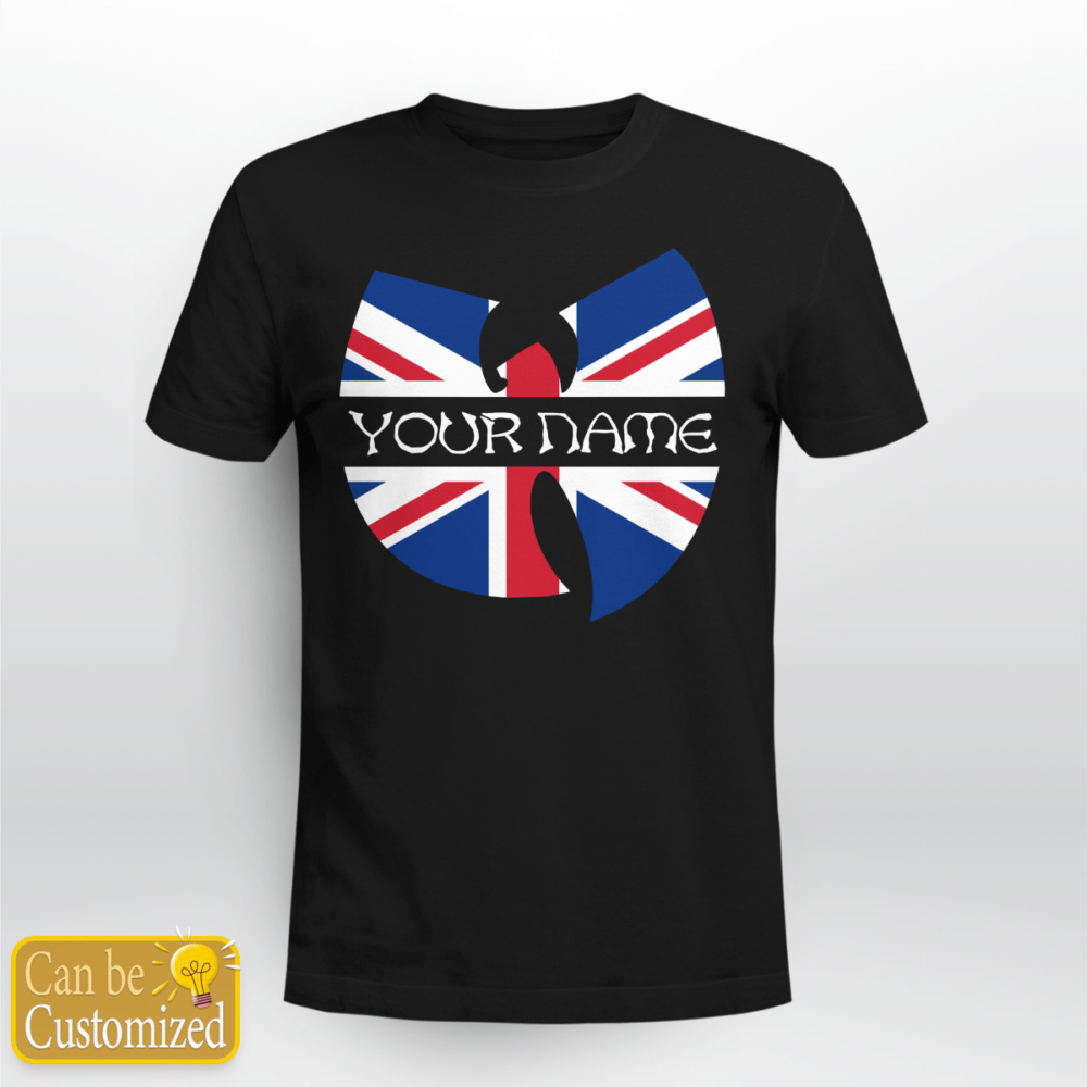Wu-tang Clan Logo Custom United Kingdom Tshirt