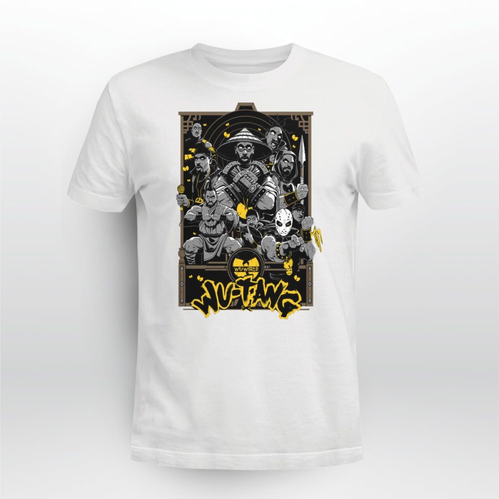 Wu-tang Clan Combatant Tshirt 1 Wu-tang Clan Combatant Tshirt