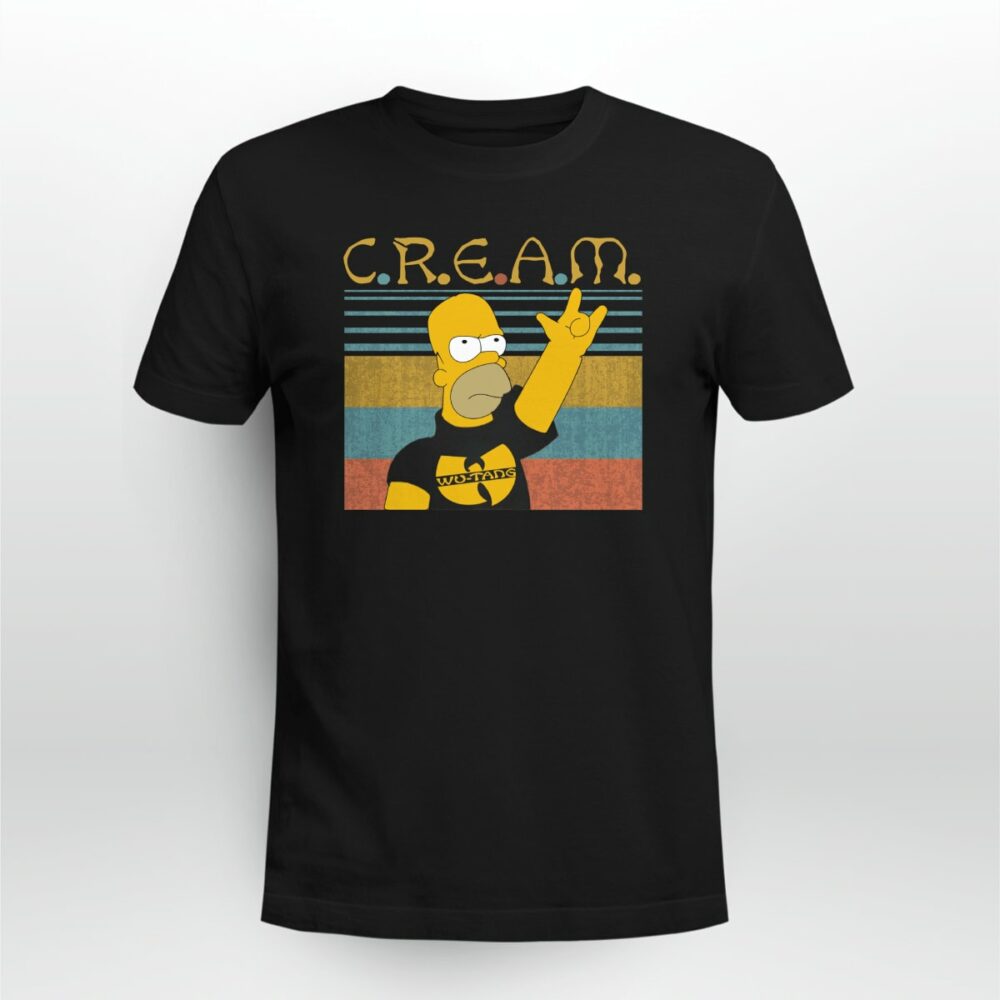 Wu-tang Clan Cream Minion Tshirt