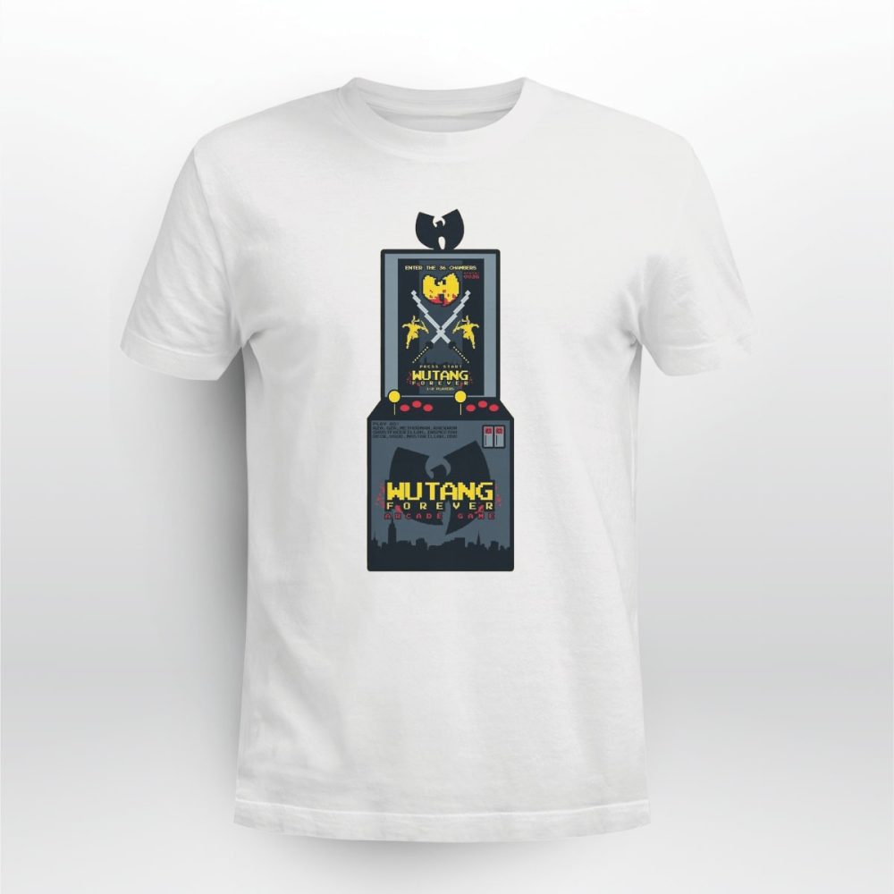 Wu-tang Clan Forever Arcade Game Tshirt 1 Wu-tang Clan Forever Arcade Game Tshirt