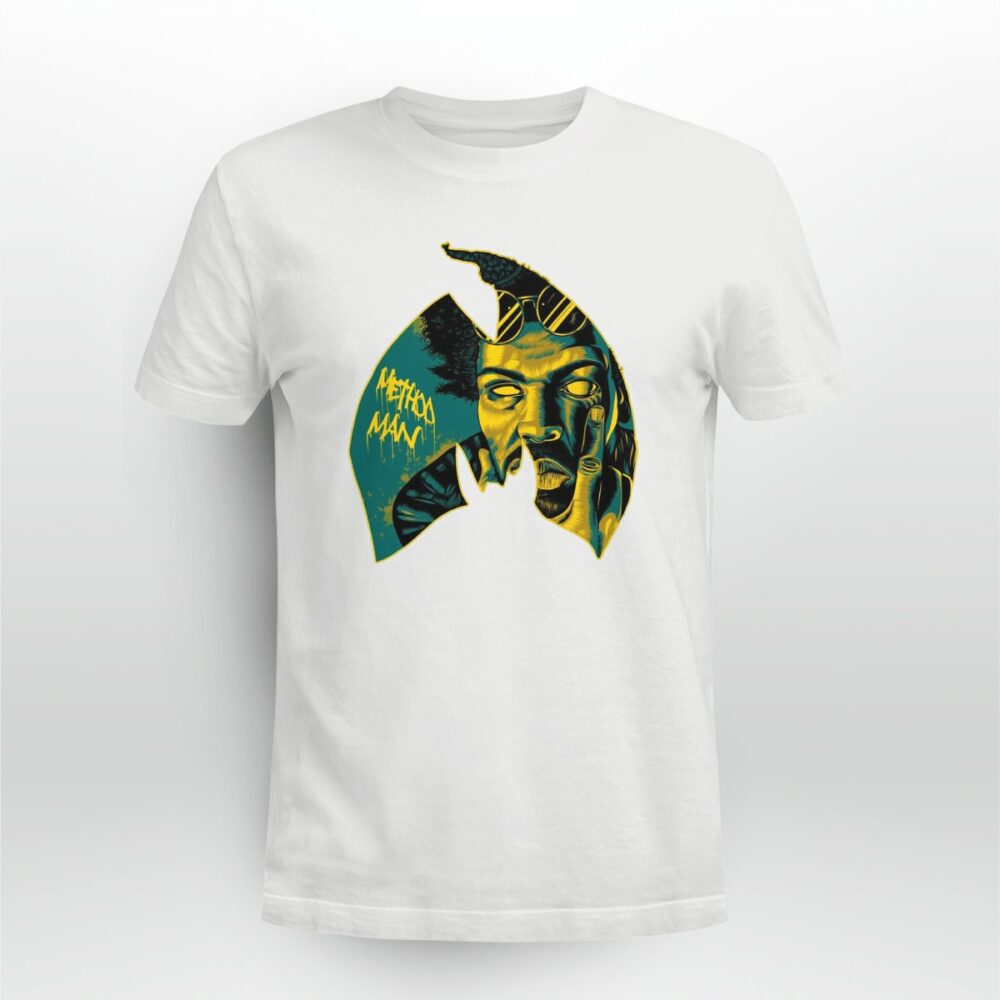 Wwu-tang Clan Method Man Logo Artwork Tshirt