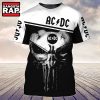 ACDC Rock Band Spencial Skull 2024 T Shirt 2 ACDC Rock Band Spencial Skull 2024 T Shirt