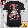 Angus Young ACDC Rock Band Signature T Shirt 2 Angus Young ACDC Rock Band Signature T Shirt