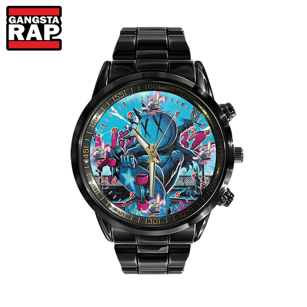 Blink 182 Stainless Steel Watch Blink 182 Watch