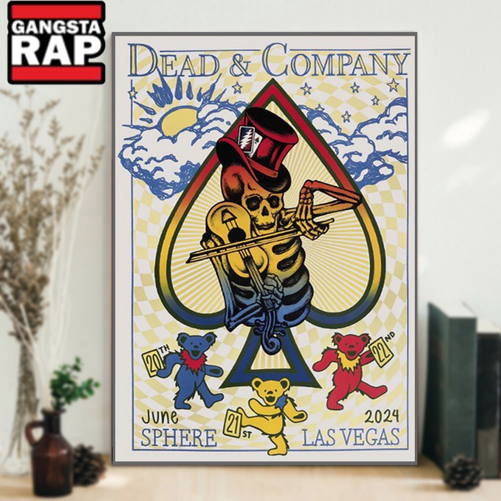 Dead Company Tour In Las Vegas NV June 20th 22nd 2024 T Shirt