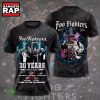 Foo Fighters 1994-2024 Signature Thank You For The Memories 3D Shirt 3 Foo Fighters 1994 2024 Signature Thank You For The Memories 3D Shirt