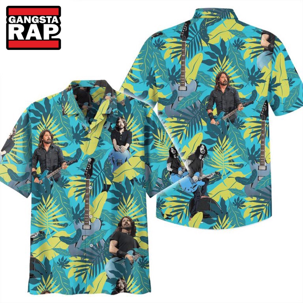 Foo Fighters Music Band Summer 2024 Hawaiian Shirt