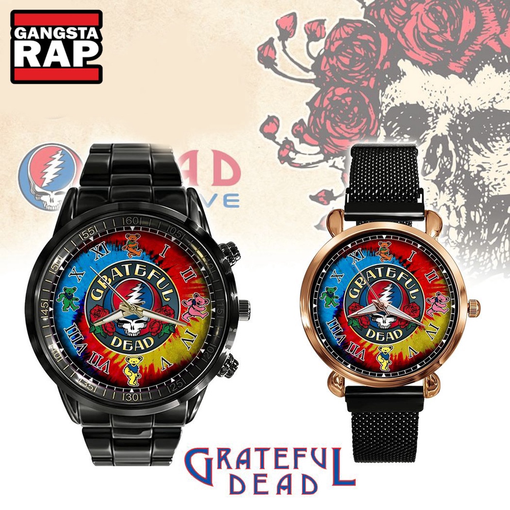 Grateful Dead Stainless Steel Watch Grateful Dead 2024 Watch