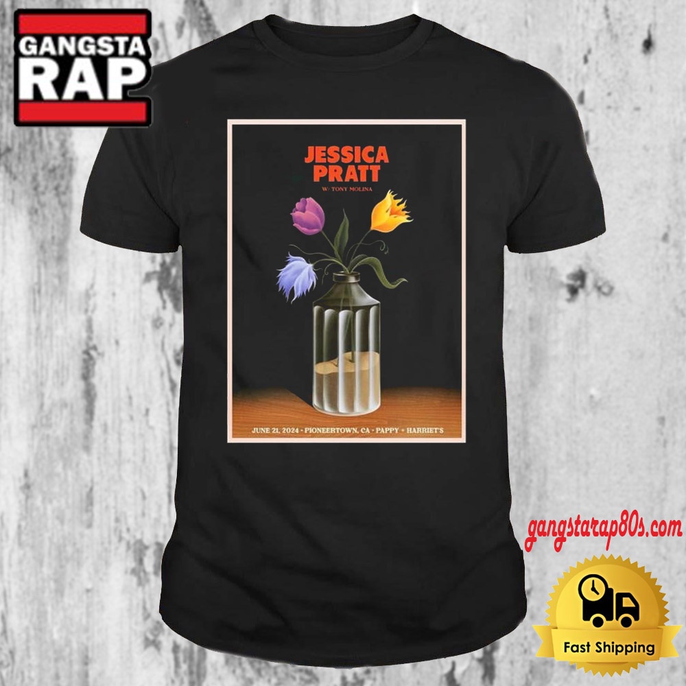 Jessica Pratt June 21 2024 Pappy Harriet’s Pioneertown CA T Shirt Jessica Pratt June 21 2024 Pappy Harriet’s Pioneertown CA T Shirt