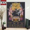 Lynyrd Skynyrd 60th Anniversary 1964-2024 Thank You For The Memories Signature Poster Canvas Art 2 Lynyrd Skynyrd 60th Anniversary 1964 2024 Thank You For The Memories Signature Poster Canvas Art