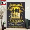 Metallica 72 Seasons Thank You For The Memories Signature Wall Art Poster Canvas 2 Metallica 72 Seasons Thank You For The Memories Signature Wall Art Poster Canvas