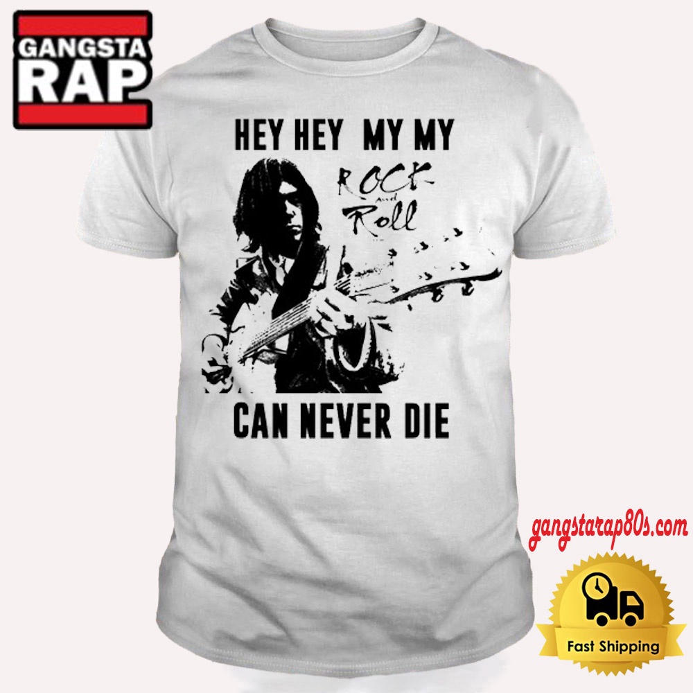 Neil Young Rock Roll Can Never Die T Shirt, Neil Young Concert Tour Shirt Neil Young Rock Roll Can Never Die T Shirt, Neil Young Concert Tour Shirt
