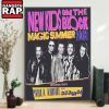 New Kids On The Block Magic Summer Tour 2024 Wall Art Poster Canvas 2 New Kids On The Block Magic Summer Tour 2024 Wall Art Poster Canvas