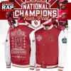 Oklahoma Sooners Four Peat NCAA Softball Women's College World Series Champions Jacket