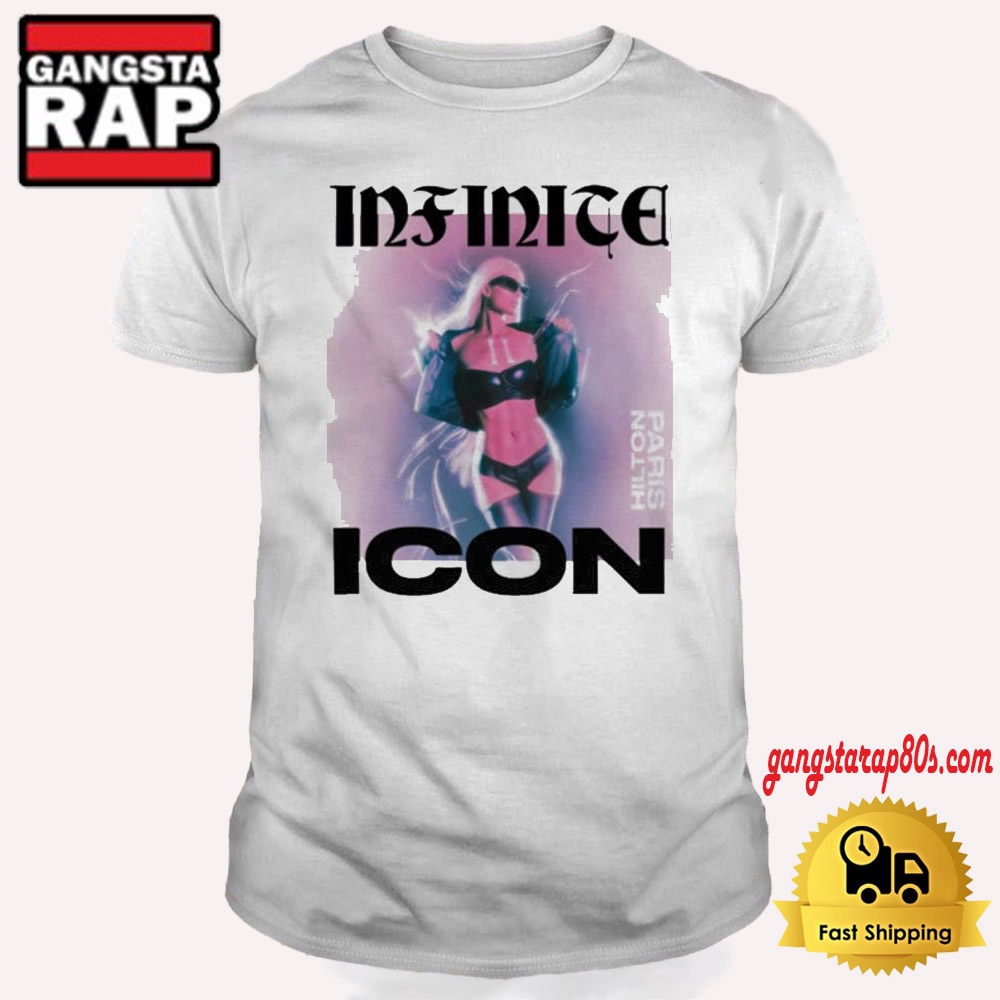 Paris Hilton Infinite Icon 2024 T Shirt Paris Hilton Infinite Icon 2024 T Shirt
