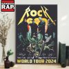 Rock God Metallica World Tour 2024 Wall Art Poster Canvas 2 Rock God Metallica World Tour 2024 Wall Art Poster Canvas