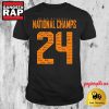 Tennessee Vols 2024 Baseball National Champions Nil Dark Mode Shirsey Signatures T Shirt 2 Tennessee Vols 2024 Baseball National Champions Nil Dark Mode Shirsey Signatures T Shirt