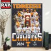 Tennessee Volunteers NCAA Baseball National Champions 2024 Poster Canvas Art 3 Tennessee Volunteers NCAA Baseball National Champions 2024 Poster Canvas Art