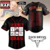 Zach Bryan The Quittin Time Tour 2024 Baseball Jersey 2 Zach Bryan The Quittin Time Tour 2024 Baseball Jersey
