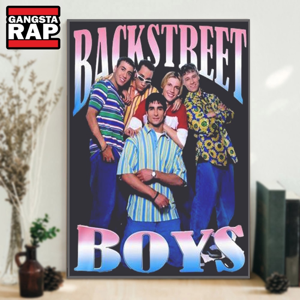 Backstreet Boys We Were The Crazy Ones Nobody Could Tell Us No Vintage Poster Canvas Art