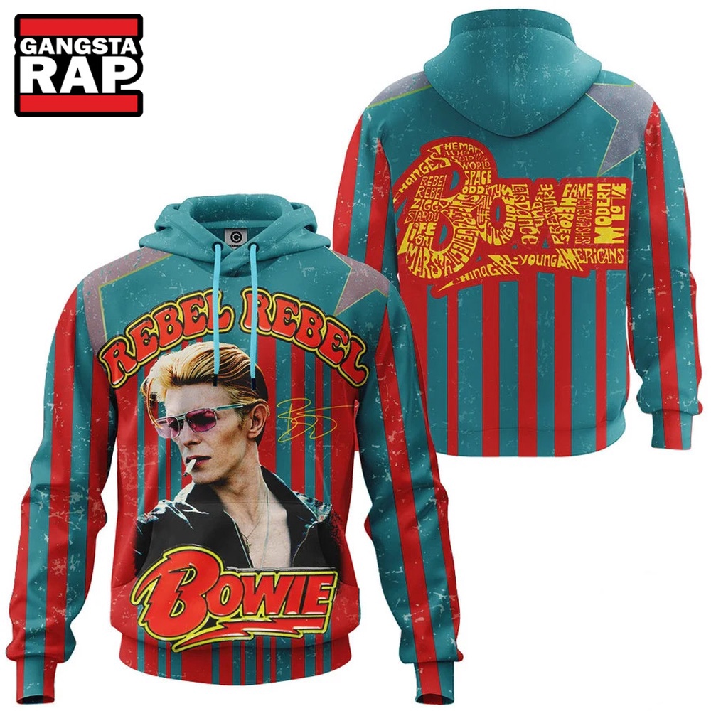 David Bowie Music Fans Graphics Design Hoodie Shirt David Bowie Music Fans Graphics Design Hoodie Shirt